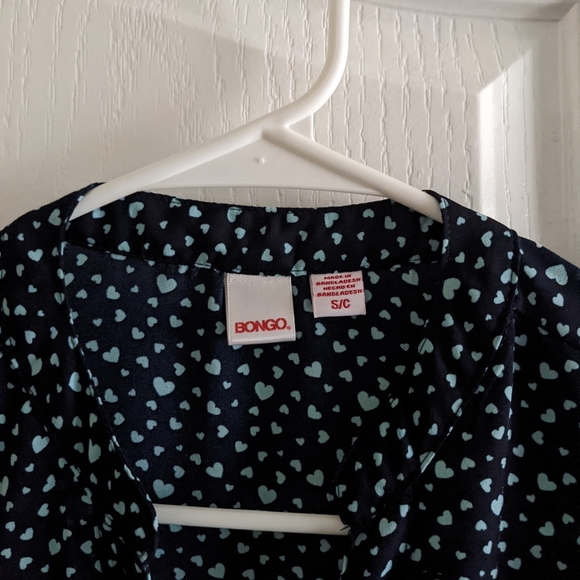 Dark Blue Blouse Size Small - Picture 3 of 5